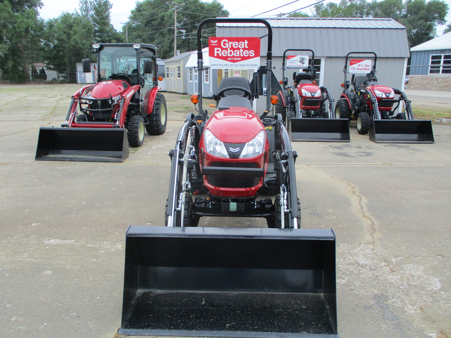 Yanmar SA223 21hp Utility Tractor