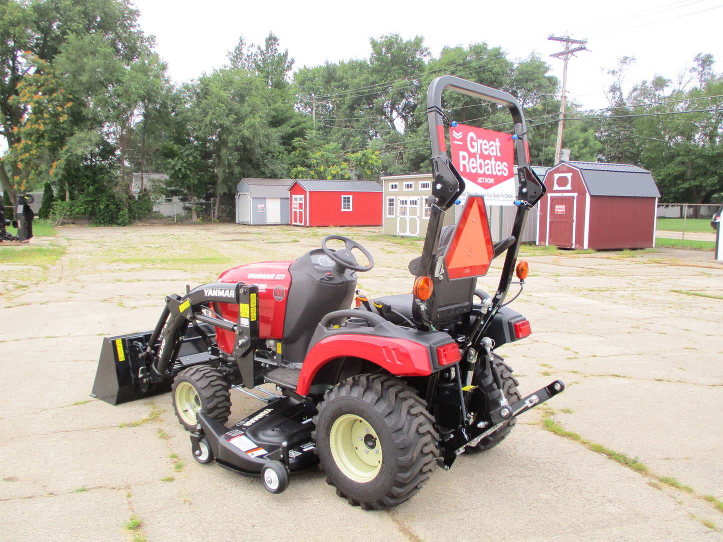 Yanmar SA223 Mower Package