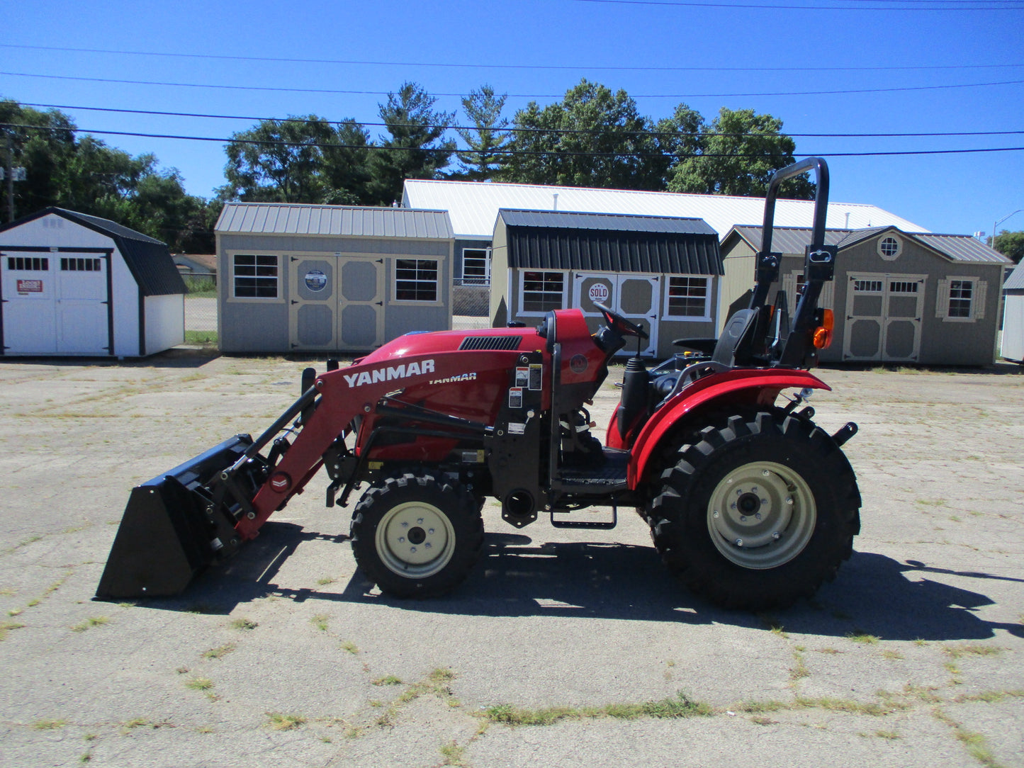 Yanmar YT235 - Optional Cab
