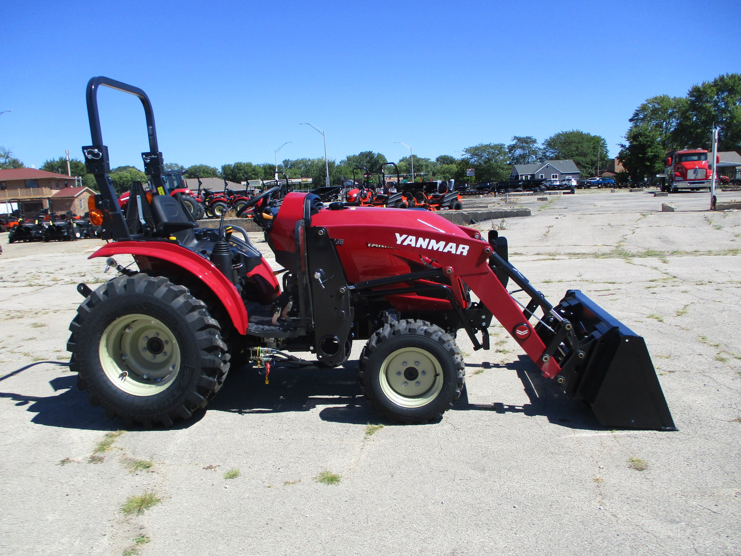 Yanmar YT235 - Optional Cab