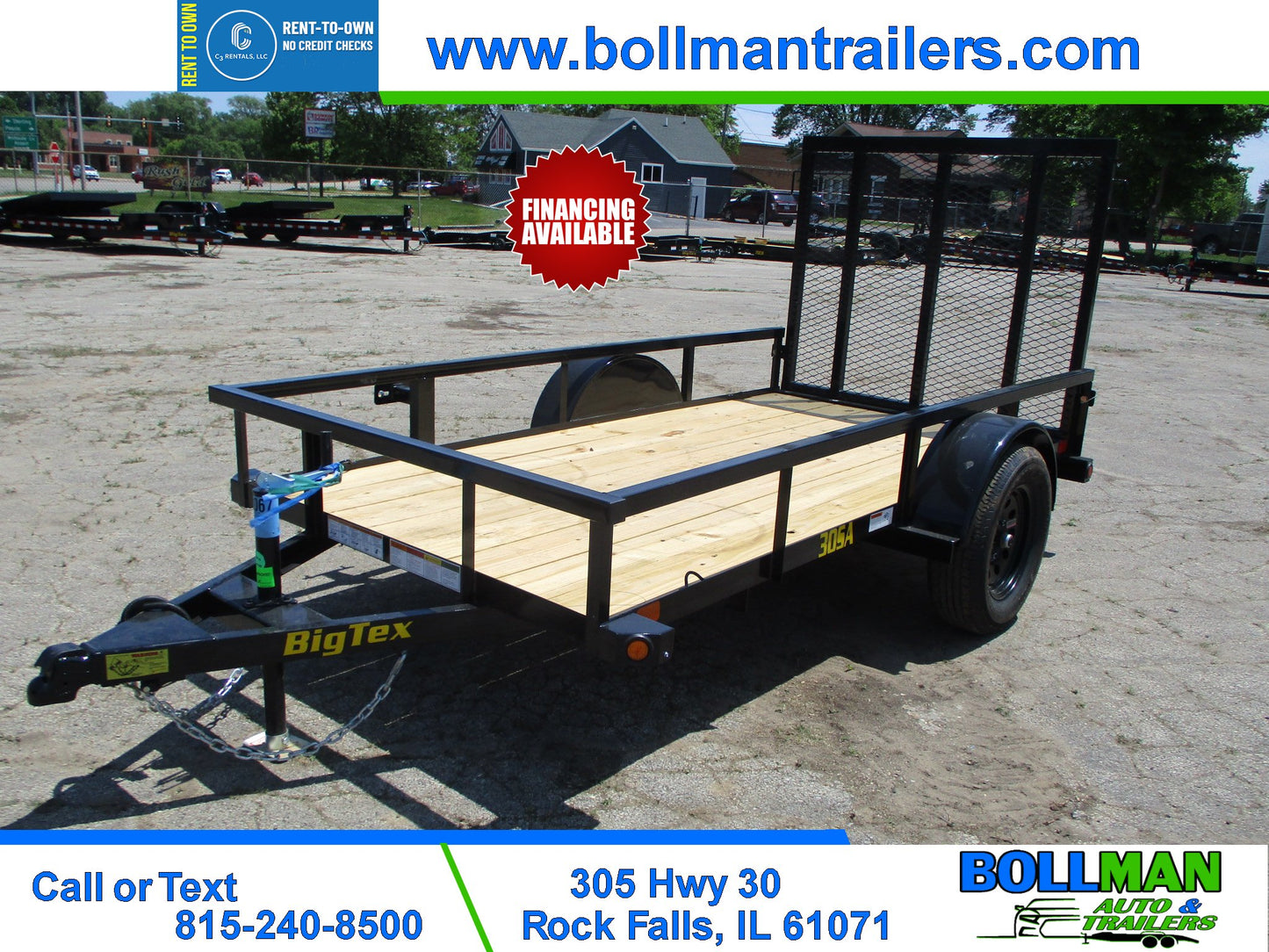 Big Tex 30SA Utlity Trailer (60" wide)