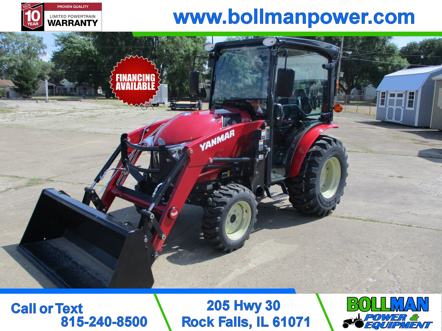Yanmar YT235 - Optional Cab