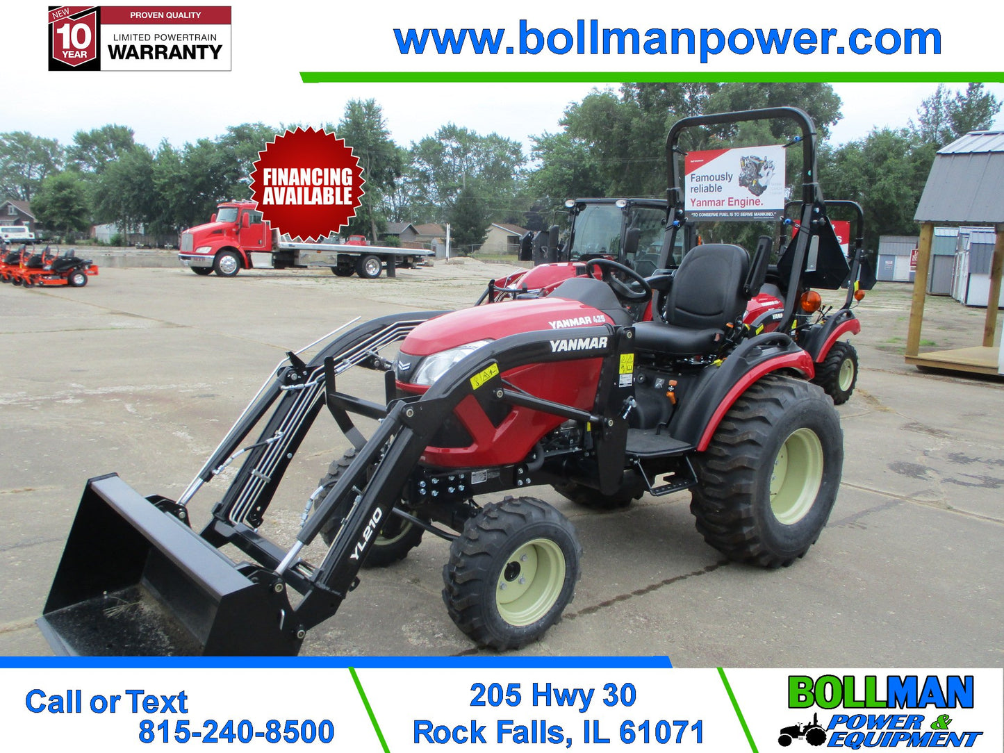 Yanmar SA325/425 24hp Utlity Tractor