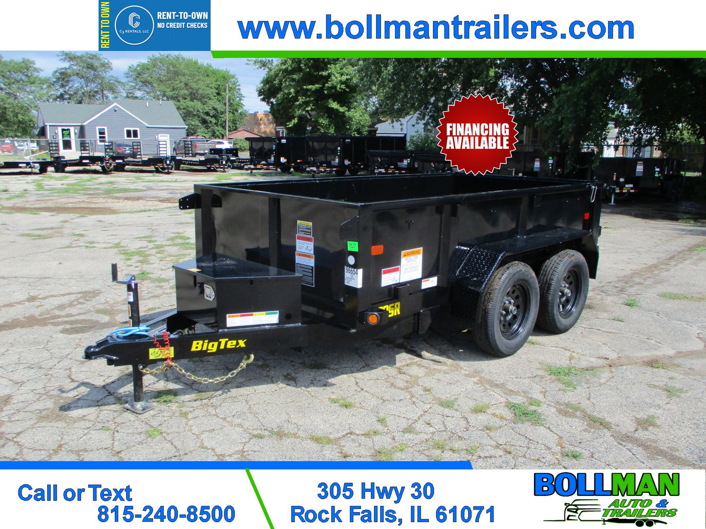 Big Tex 70SR Dump Trailer