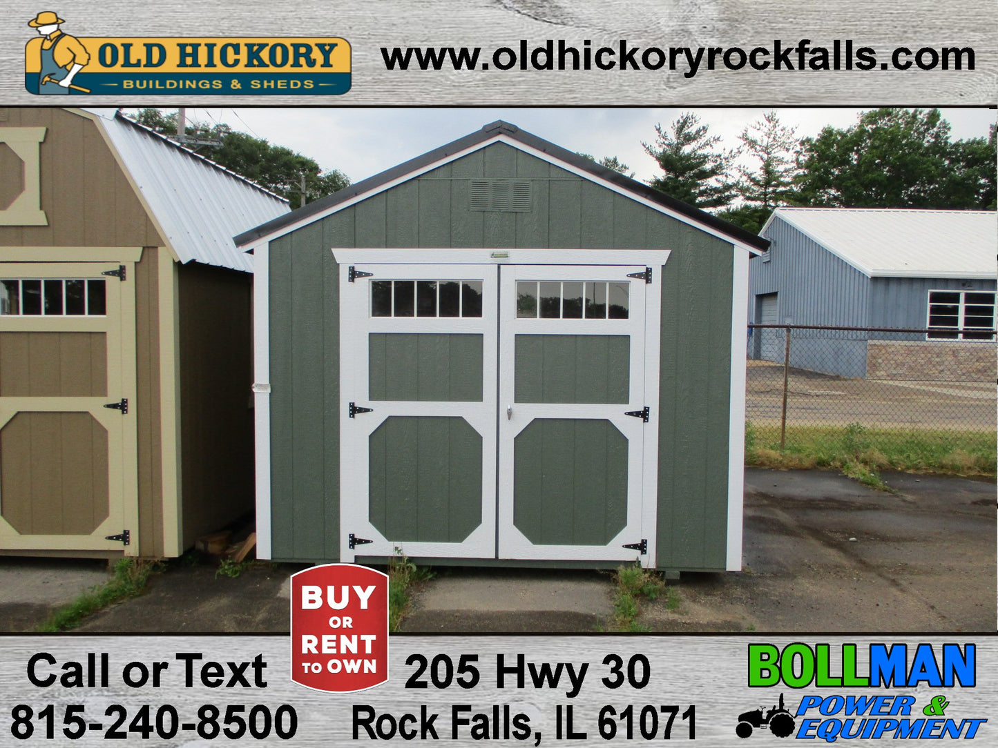 Old Hickory 10x12 Utlity B26