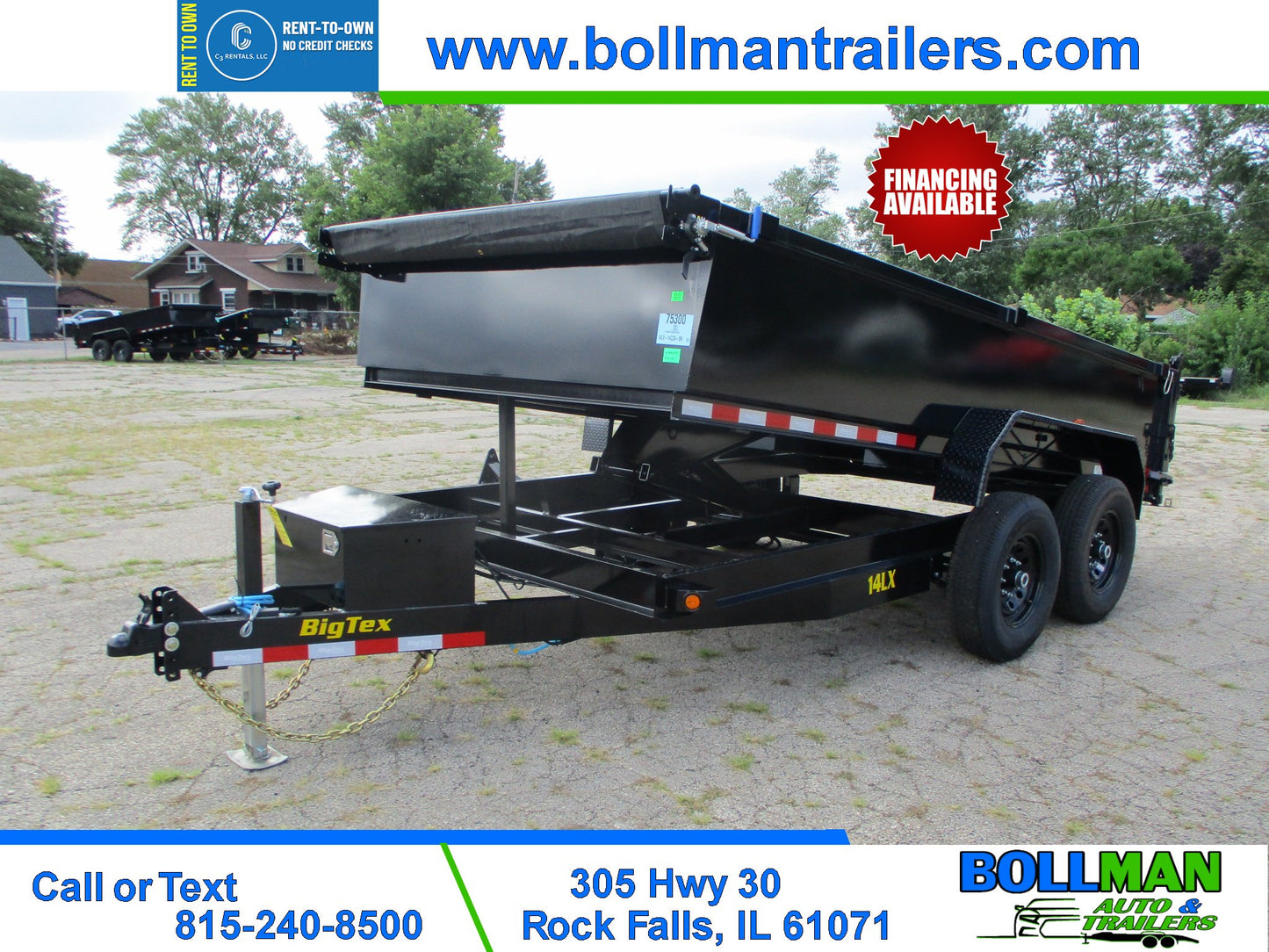 Big Tex 14LX Dump Trailer