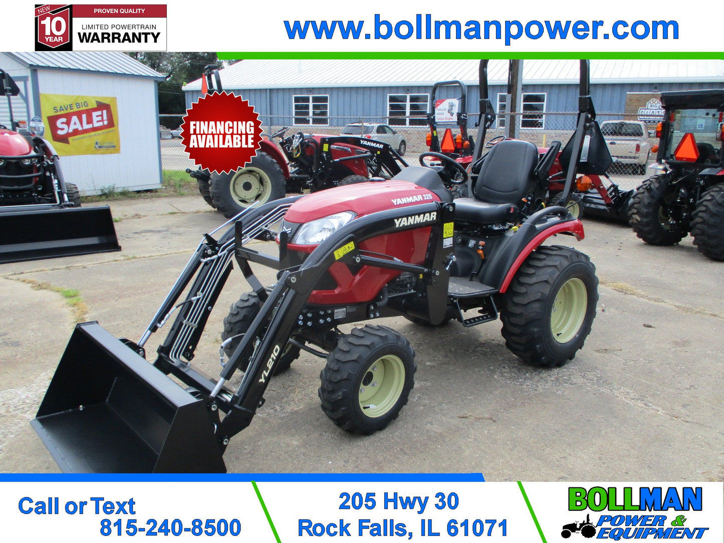 Yanmar SA325/425 24hp Utlity Tractor