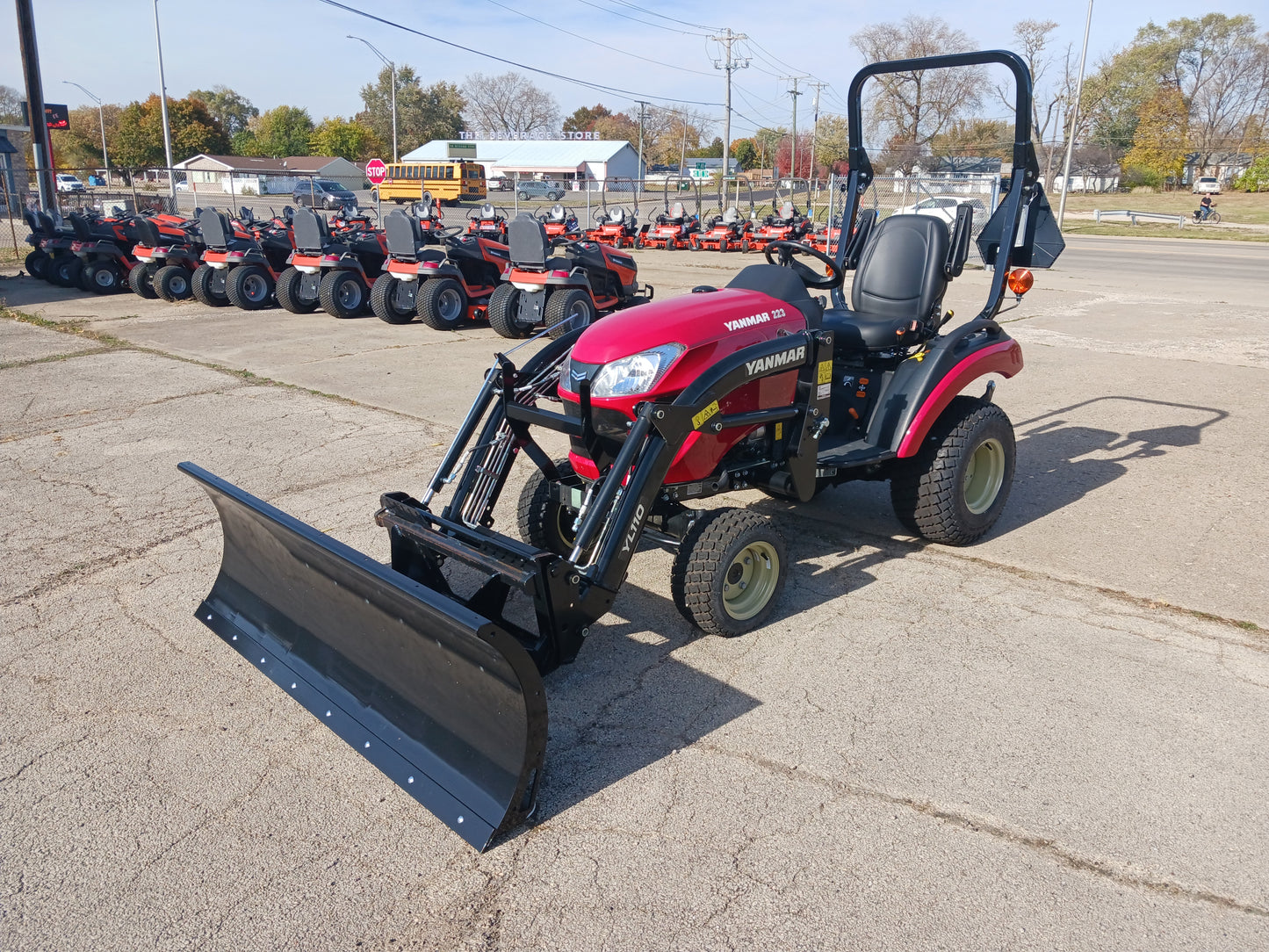 Yanmar SA223 21hp Utility Tractor