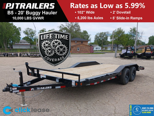 PJ Trailers B5 Buggy Hauler