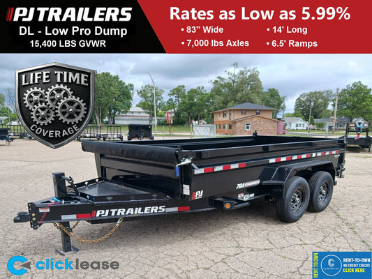 PJ Trailers DL Dump Trailer