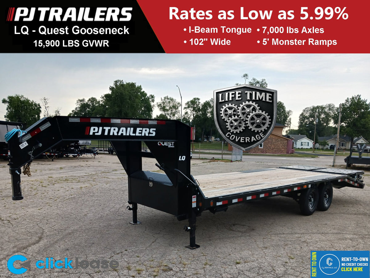 PJ Trailers LQ Gooseneck
