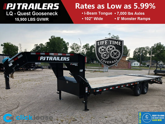 PJ Trailers LQ Gooseneck