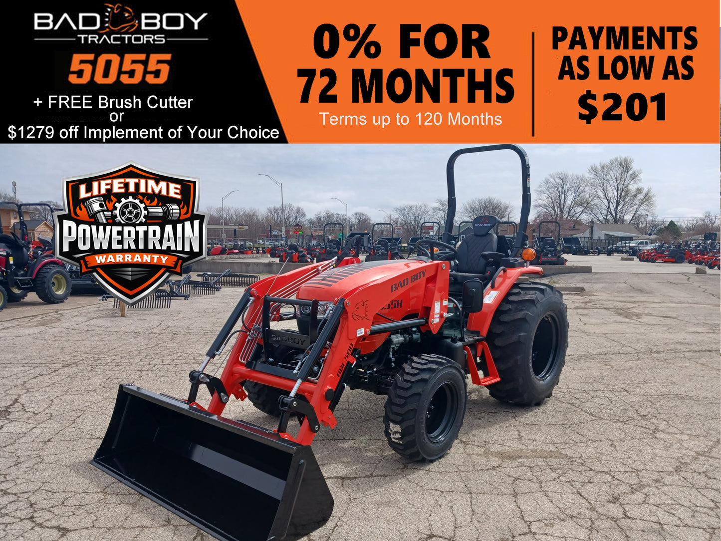 Bad Boy 5055 w/Loader