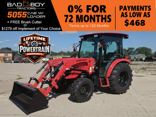 Bad Boy 5055 Cab w/Loader
