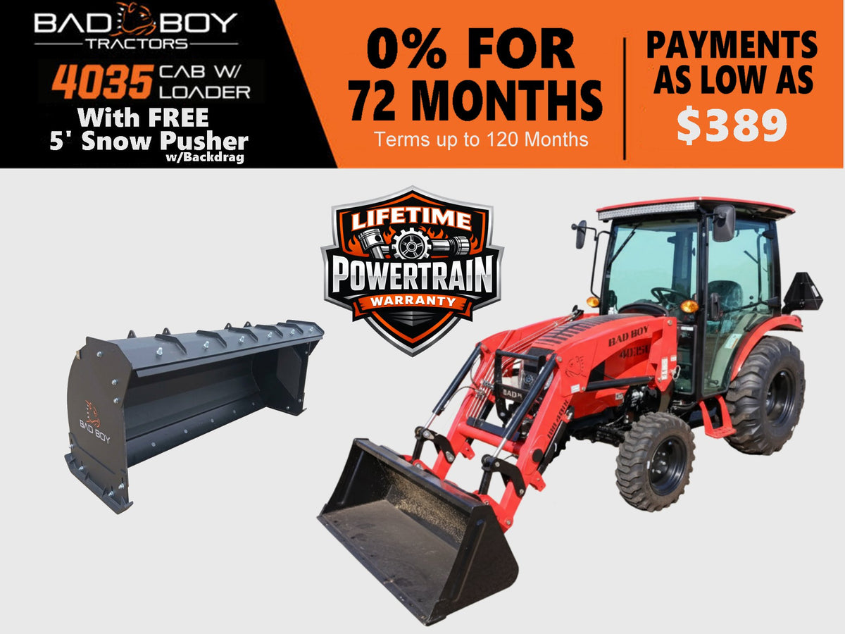 Bad Boy 4035C Snow Package