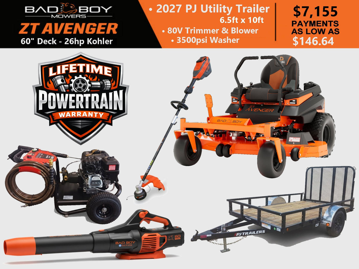 Bad Boy 60" ZT Avenger Kohler Package