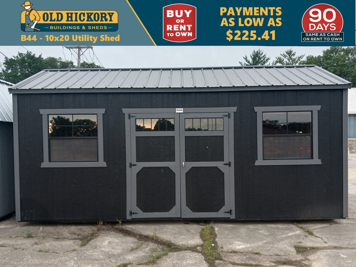 10 x 20 Utility Shed