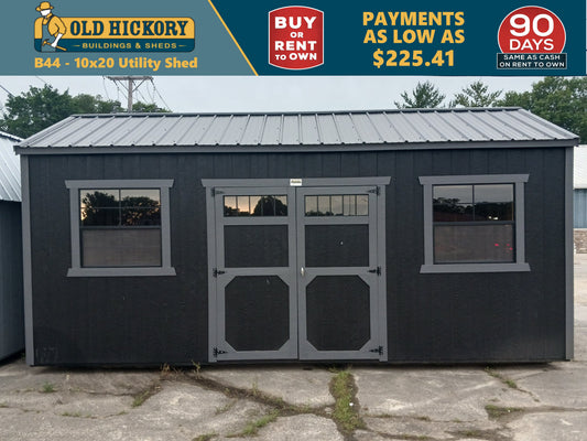 10 x 20 Utility Shed