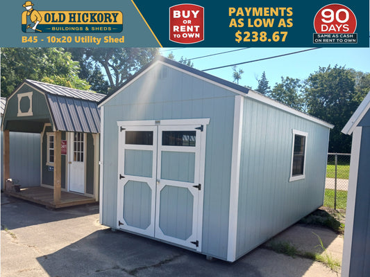 10 x 20 Utility Shed