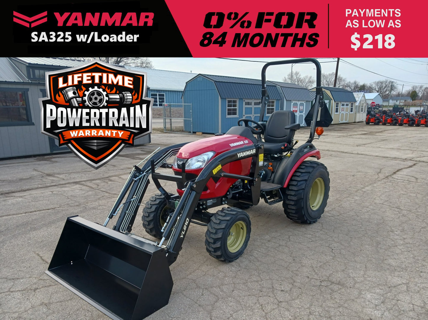 Yanmar SA325 w/ Front Loader