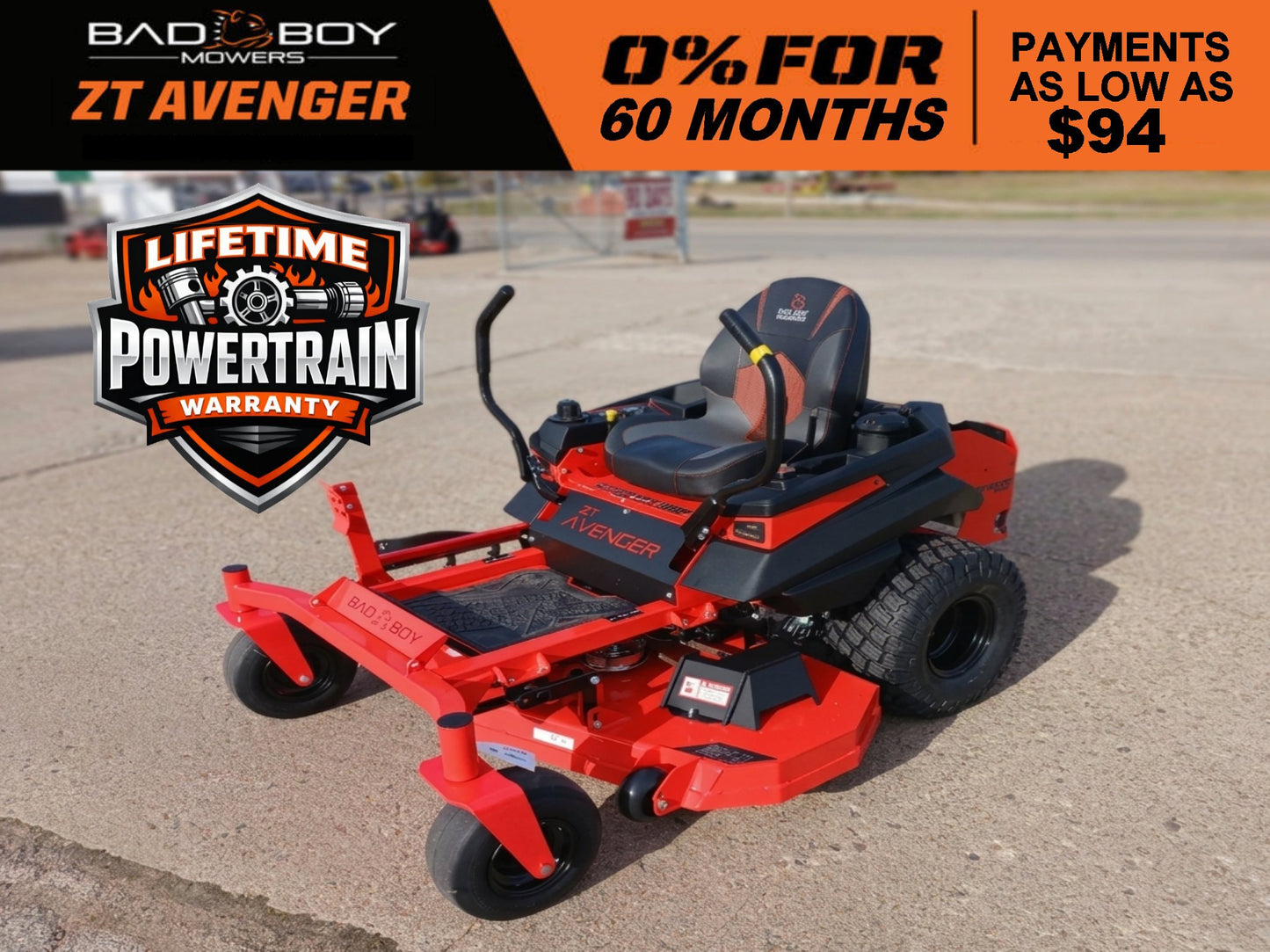 2026 Bad Boy ZT Avenger